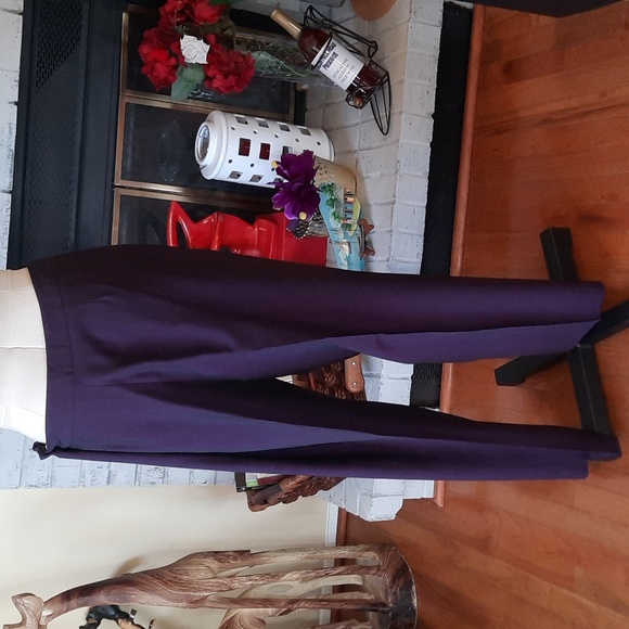Dana Buchman Violet Pantsuit size 16 - Picture 5 of 6